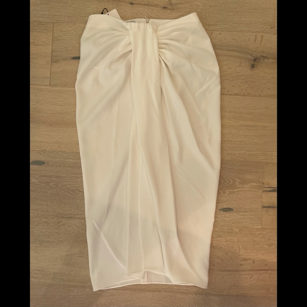 White skirt